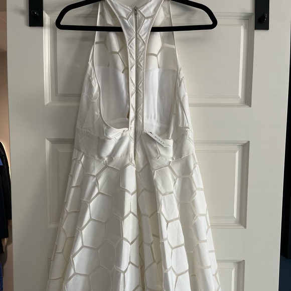 NWT White Milly Dress Sz 10 - Picture 4 of 4